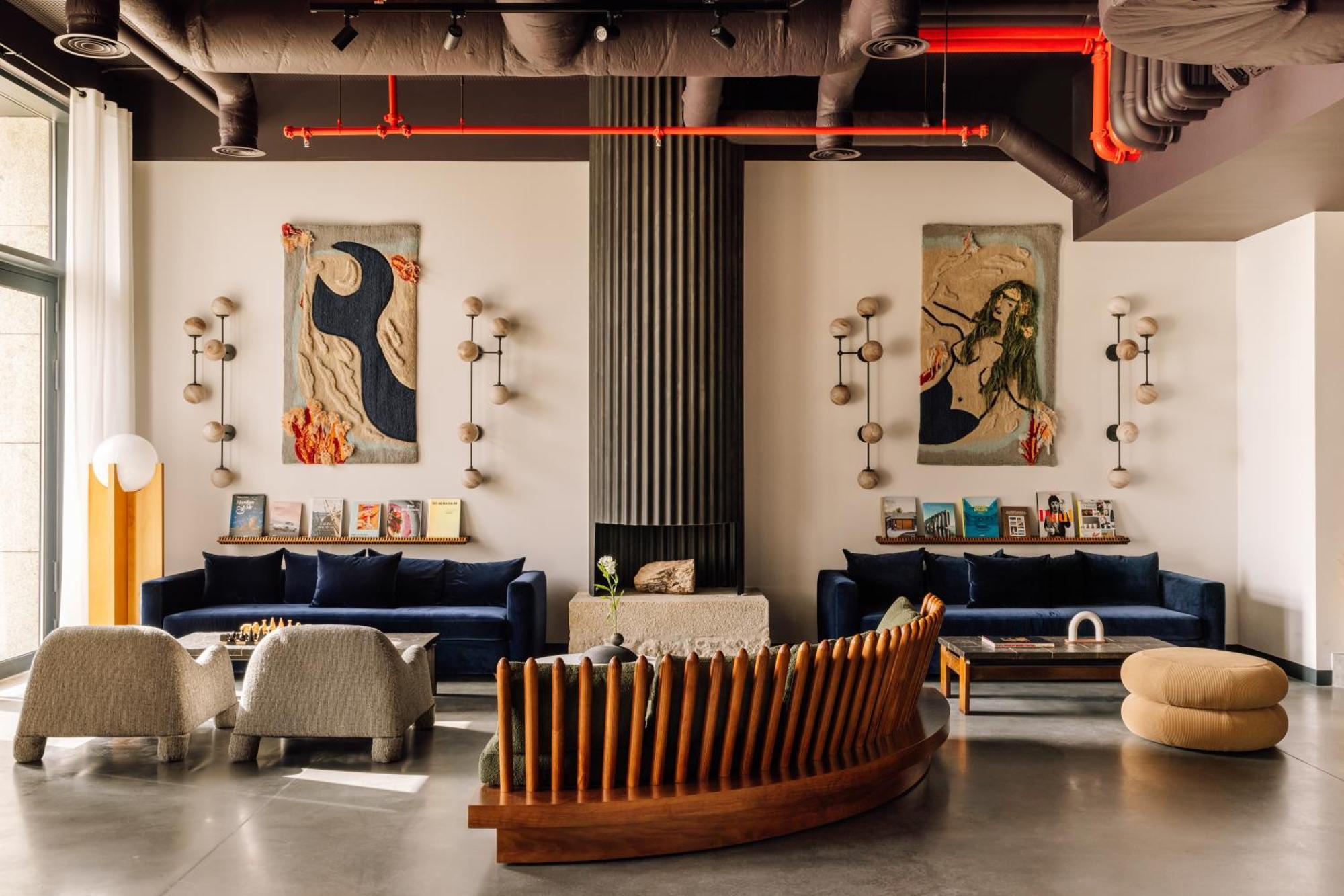 The Rebello Hotel & Spa - Small Luxury Hotels Of The World Vila Nova de Gaia Exterior photo The lobby at the Standard East Village